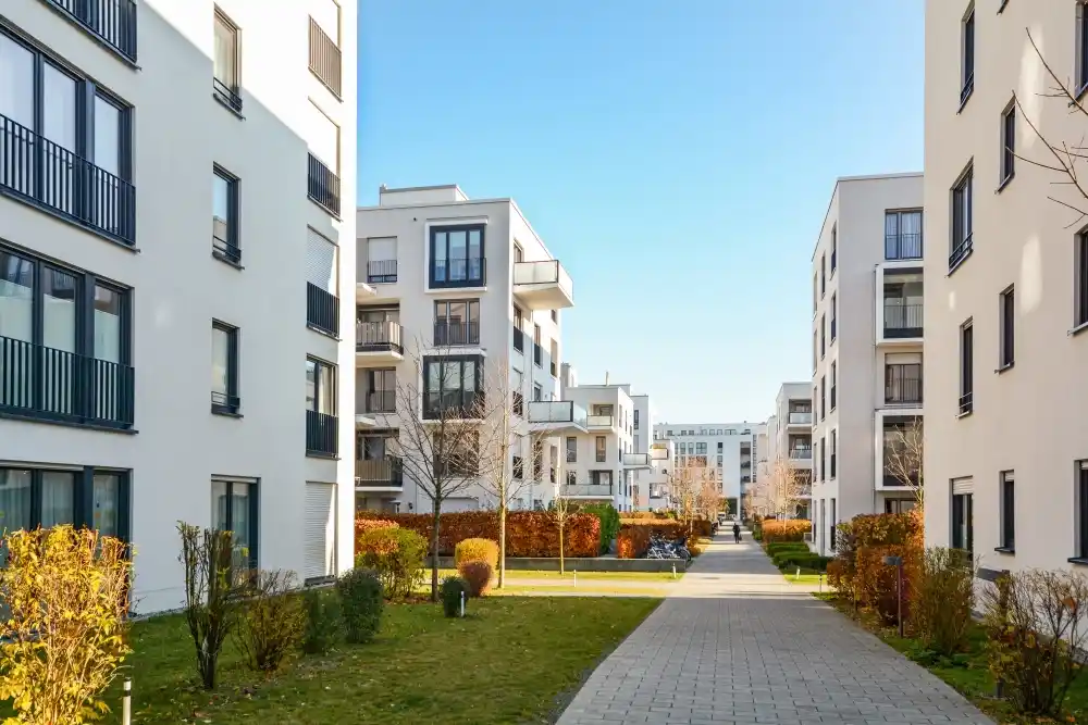 Eine moderne WEG Appartmenthausanlage